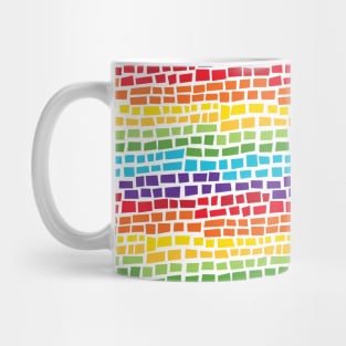 Rainbow Mosaic Mug